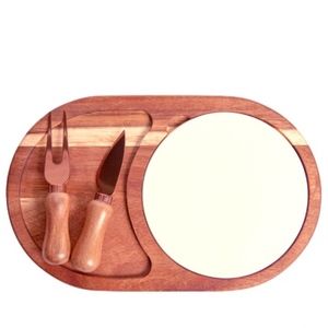 Twine Cheese Board with Plate